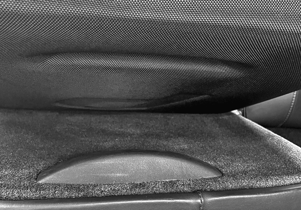 speedcase recess luggage fit for porsche 996 997 folded down rear seats